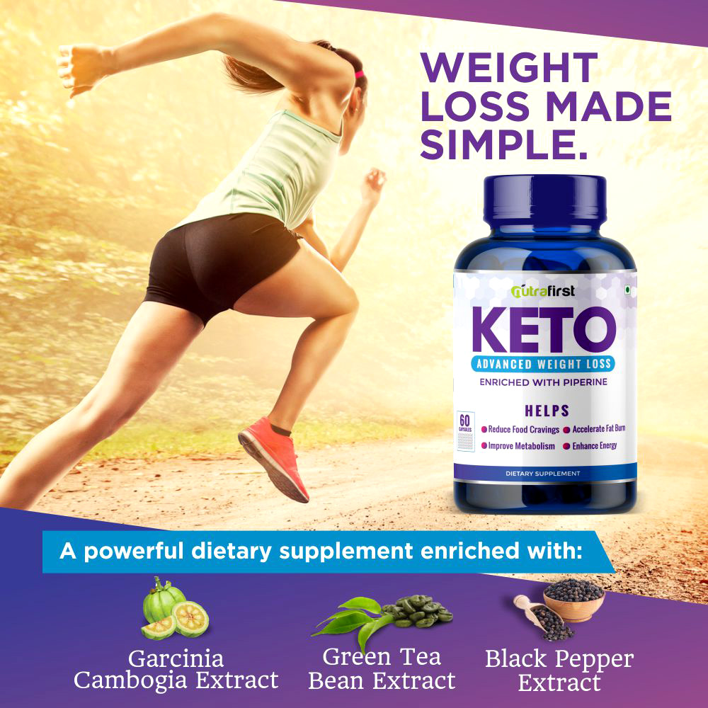 Nutrafirst Keto Advance Weight Loss Capsules 800mg – 60 Capsules