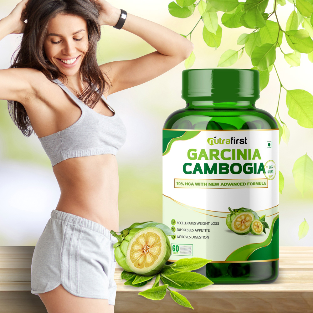 Nutrafirst Garcinia Cambogia with 70% HCA for Weight Loss – 60 Tablets