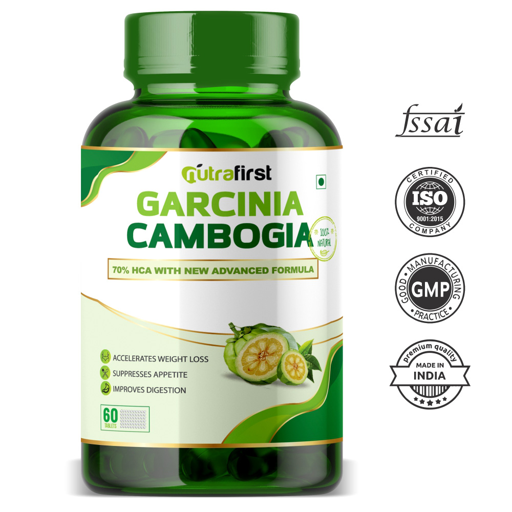 Nutrafirst Garcinia Cambogia with 70% HCA for Weight Loss – 60 Tablets