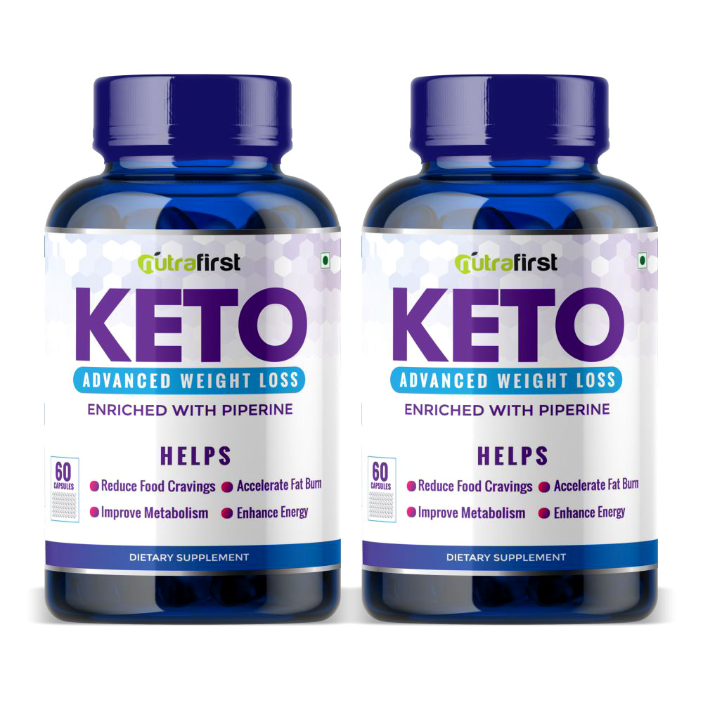 Keto Pills Supplements 2 Bottles Pack