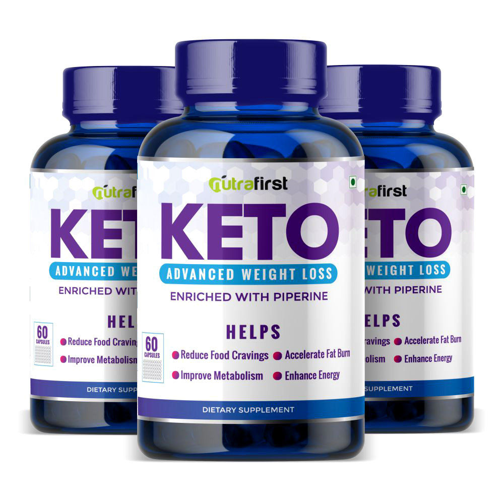 Keto Pills Supplements 3 Bottles Pack