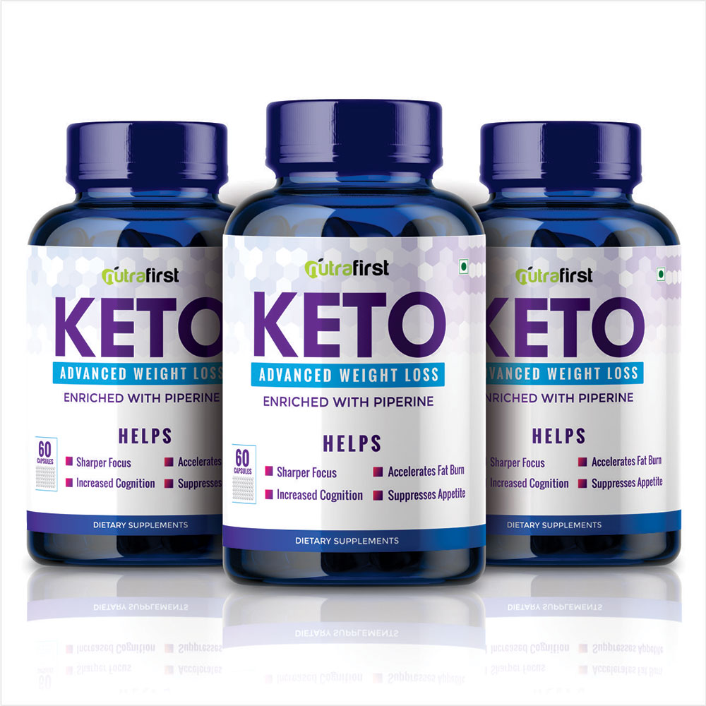 Keto Pills Supplements 3 Bottles Pack Buy Weight Loss, Wellness