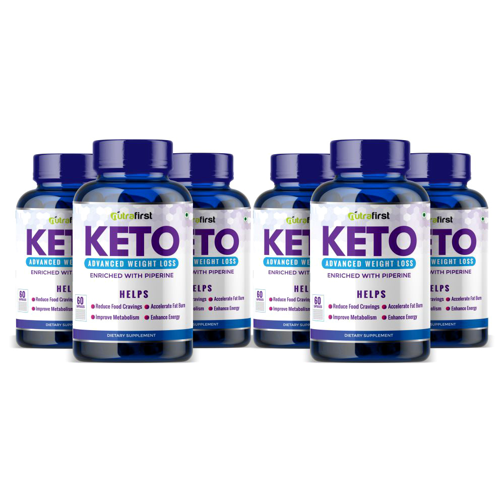 Keto Pills Supplements 6 Bottles Pack