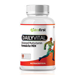 Nutrafirst Daily Vital Multivitamins for Men – 60 Capsules