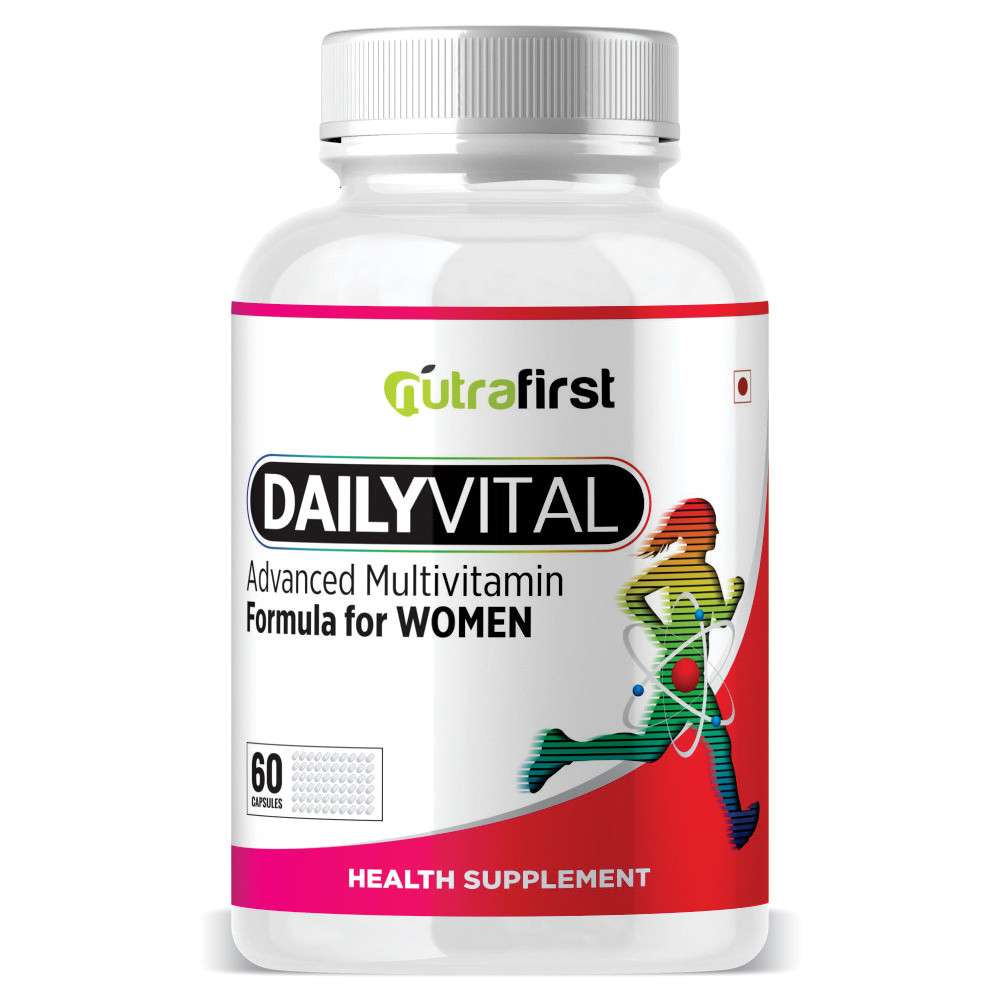 Nutrafirst Daily Vital Multivitamins for Women – 60 Capsules
