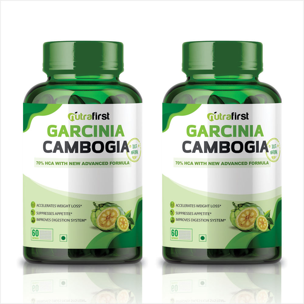 Garcinia Cambogia Capsules 2 Bottles Pack Buy Weight Loss, Wellness