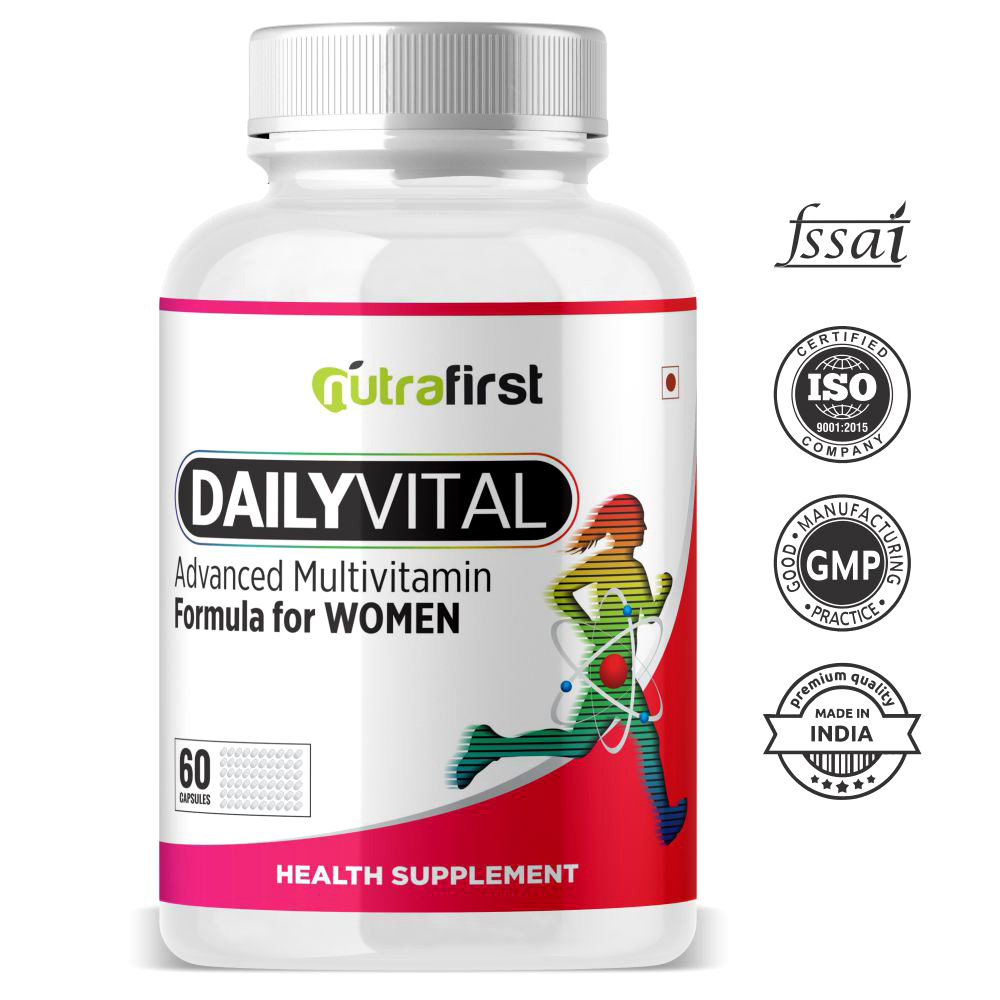 Nutrafirst Daily Vital Multivitamins for Women – 60 Capsules