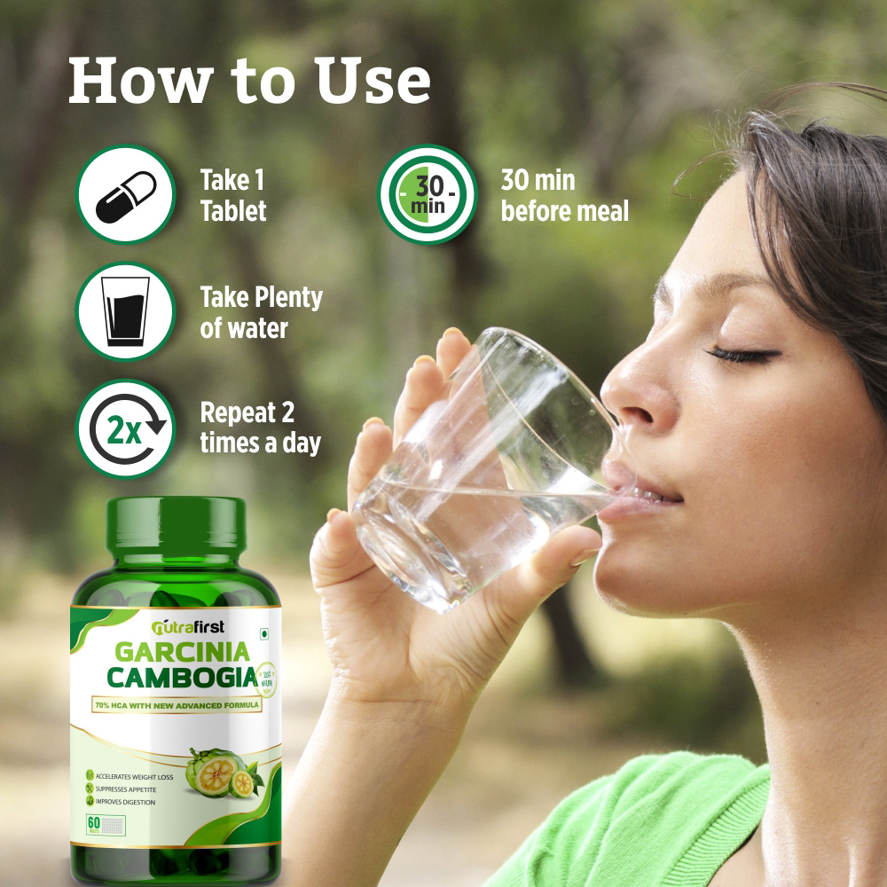 Garcinia Cambogia Herbs (2 Bottles Pack)