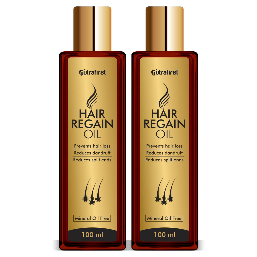 Hair Regain | Best Hair Oil For Men & Women (2 Bottle Pack)
