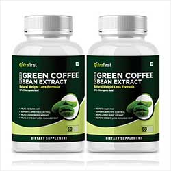 Green Coffee Bean Capsules For Weight Loss (5 Bottles Pack)