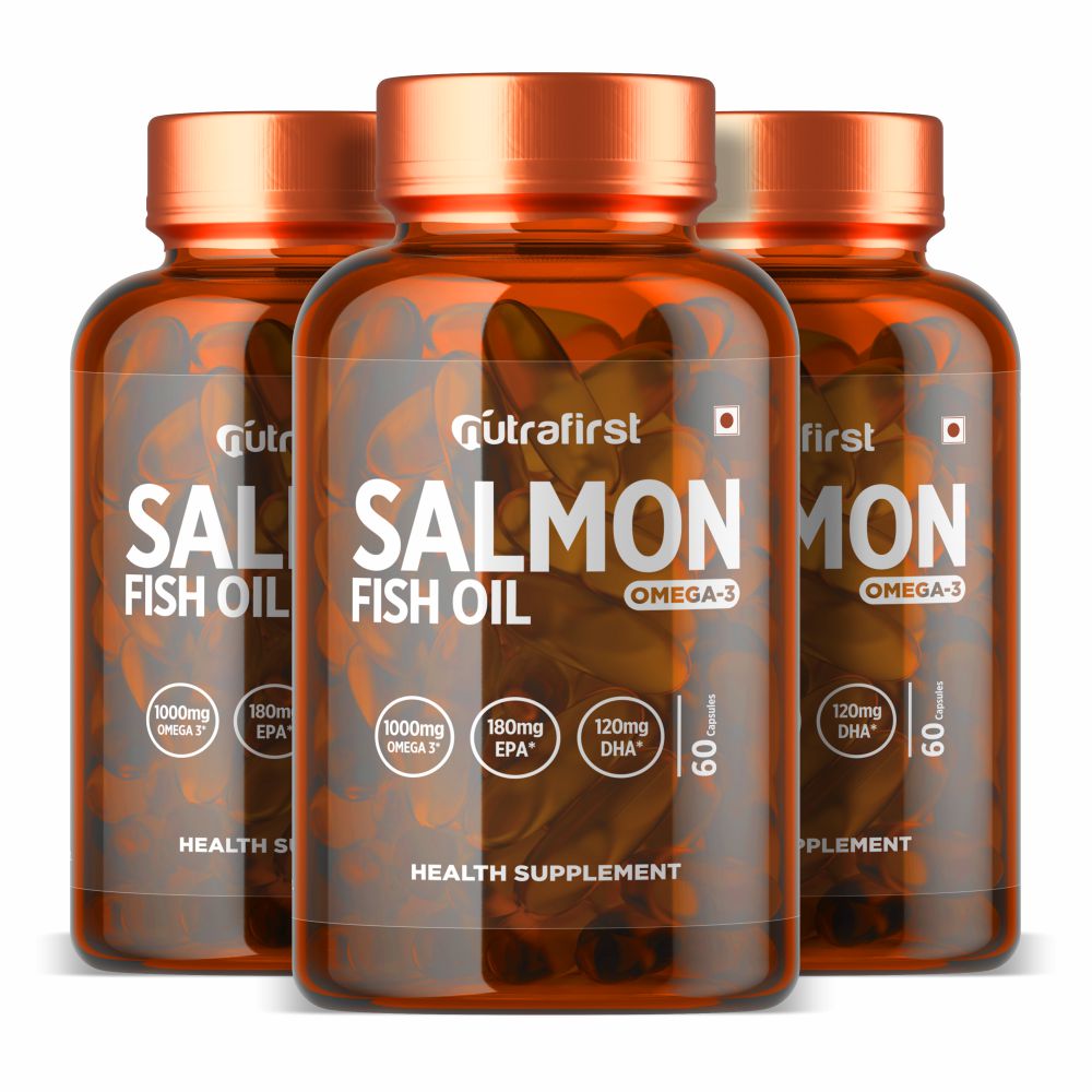 Salmon Fish Oil | Omega 3 Fatty Acid Capsule (Pack 2)