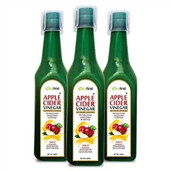 Pure Apple Cider Vinegar 500ml (6 Bottles Pack)