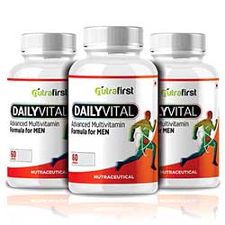 Nutrafirst Daily Vital Multivitamins for Men – 60 Capsules