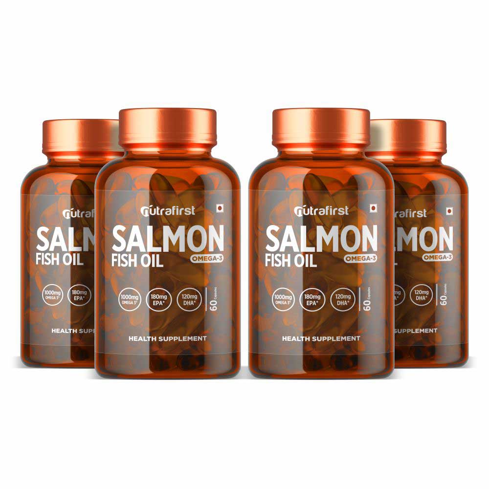 Salmon Fish Oil Capsules (Pack 6)