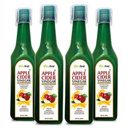 Raw And Pure Apple Cider Vinegar 500ml (5 Bottles Pack)