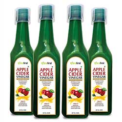 Pure Apple Cider Vinegar 500ml (6 Bottles Pack)