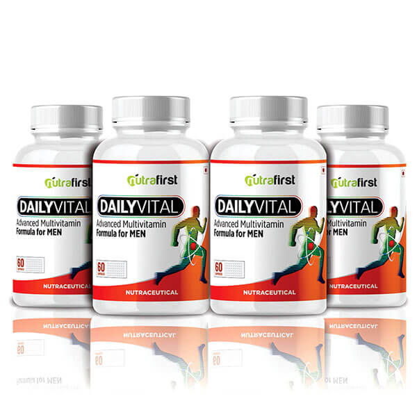 Vitamin | Multivitamin | Daily Vitamins For Men Pack 4