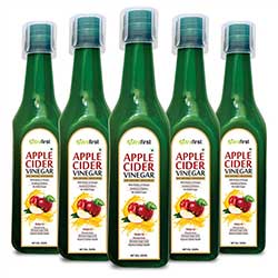 Apple Cider Vinegar 500mg (60 Capsules) – 5 Bottles Pack