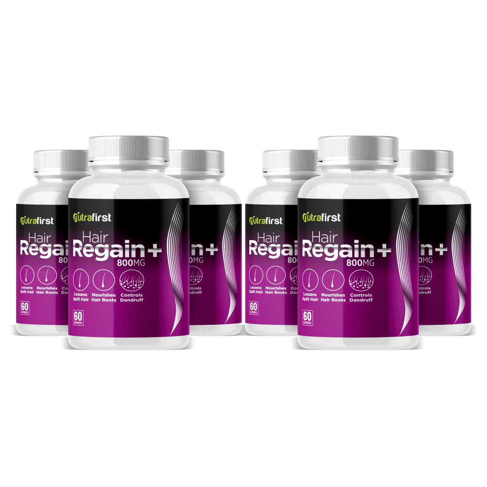 Hair Gain | Regain Oil | Best Hair Oil For Faster Hair Growth For Men & Women (4 Bottle Pack)