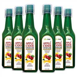 Apple Cider Vinegar 500mg (60 Capsules) – 4 Bottles Pack