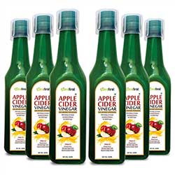 Raw And Pure Apple Cider Vinegar 500ml (3 Bottles Pack)