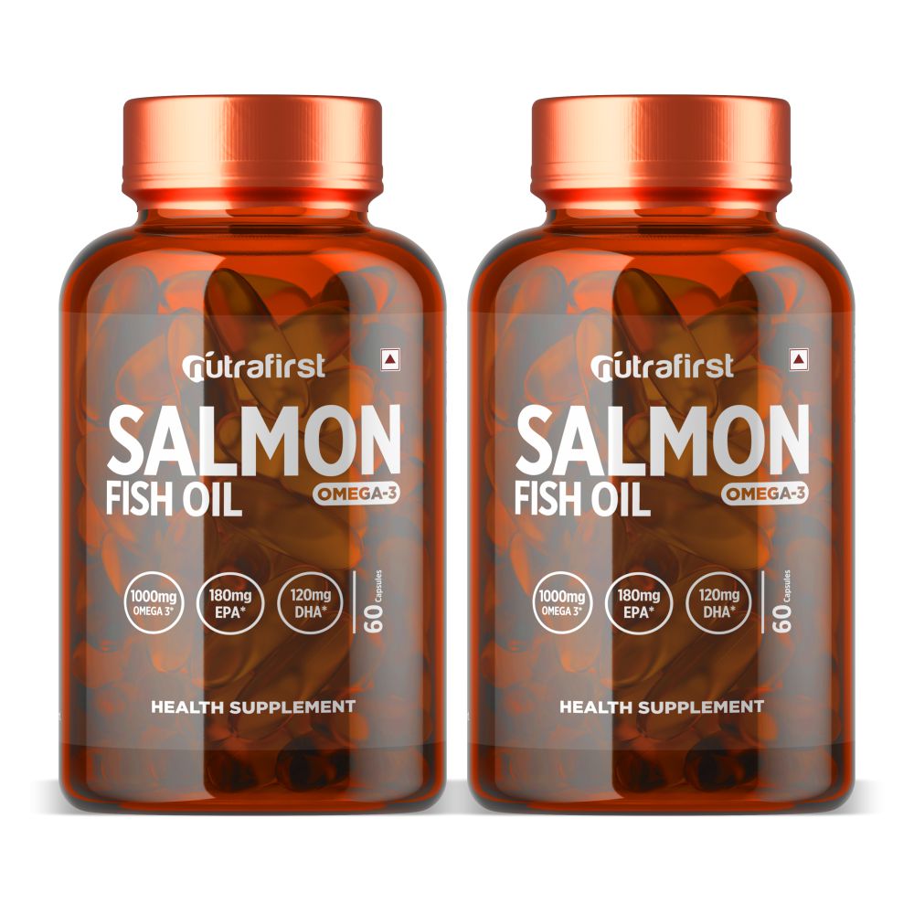 Salmon Fish Oil | Omega 3 Fatty Acid Capsule (Pack 2)