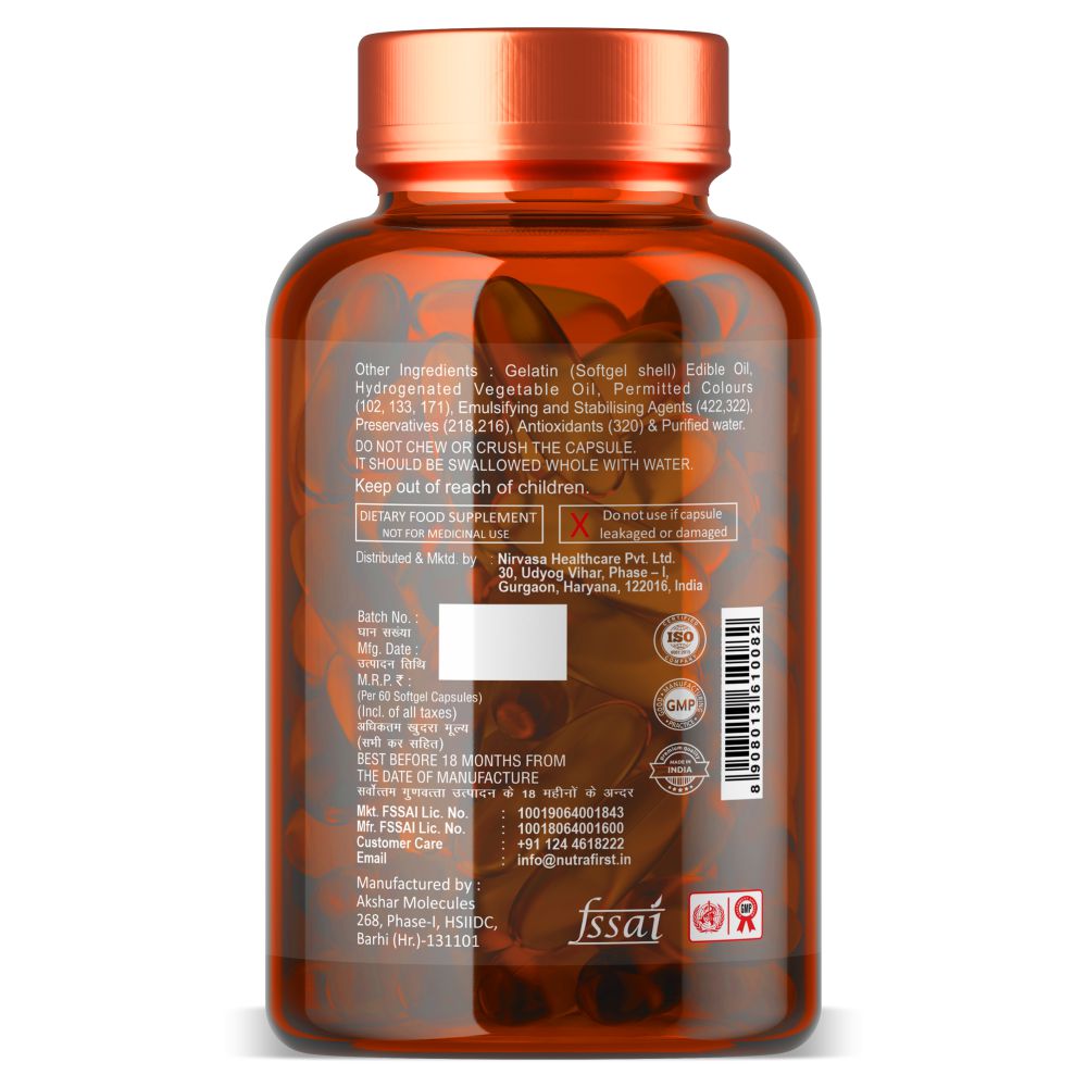 Salmon Fish Oil | Omega 3 Fatty Acid Capsule (Pack 2)