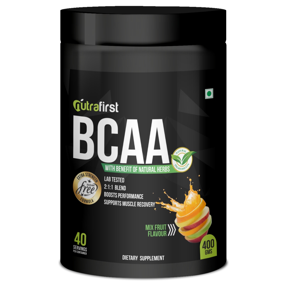 Nutrafirst BCAA Powder with Herbs – 400gm