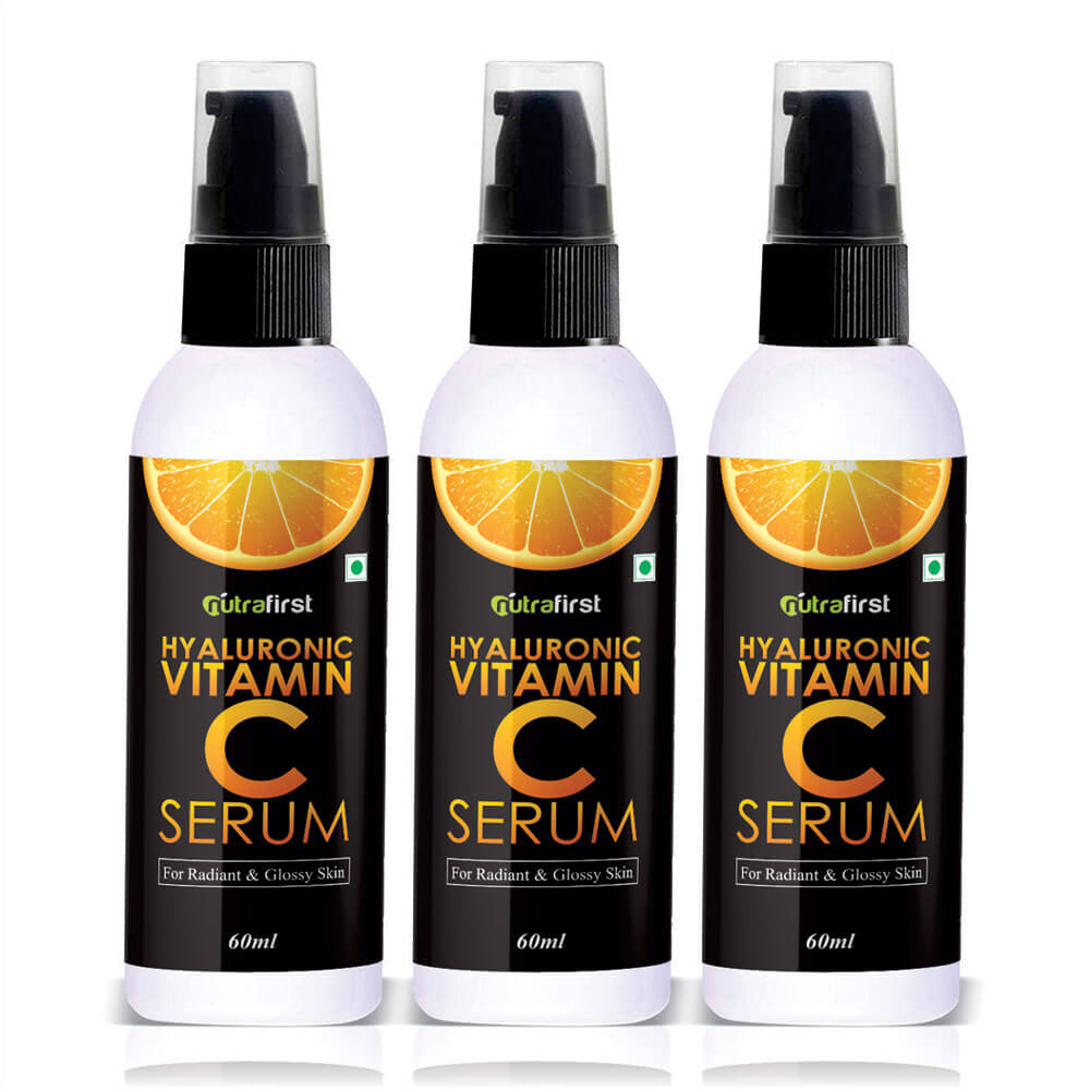 Hyaluronic Vitamin C Serum – 60ml – 3 Bottles Pack