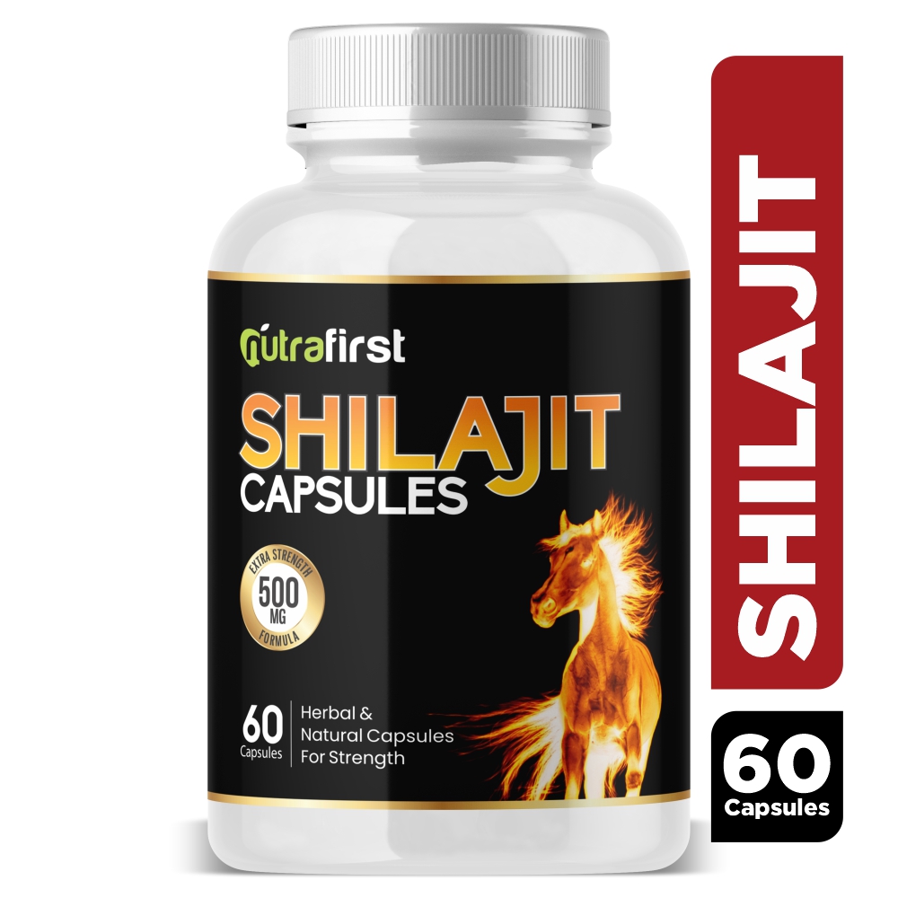 NutraFirst Shilajit Extract Capsules For Men And Women (3 Bottles Pack)
