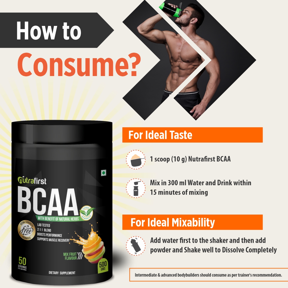 BCAA Protein Powder | Best Protein Powder- 500gm – 2 Bottles Pack