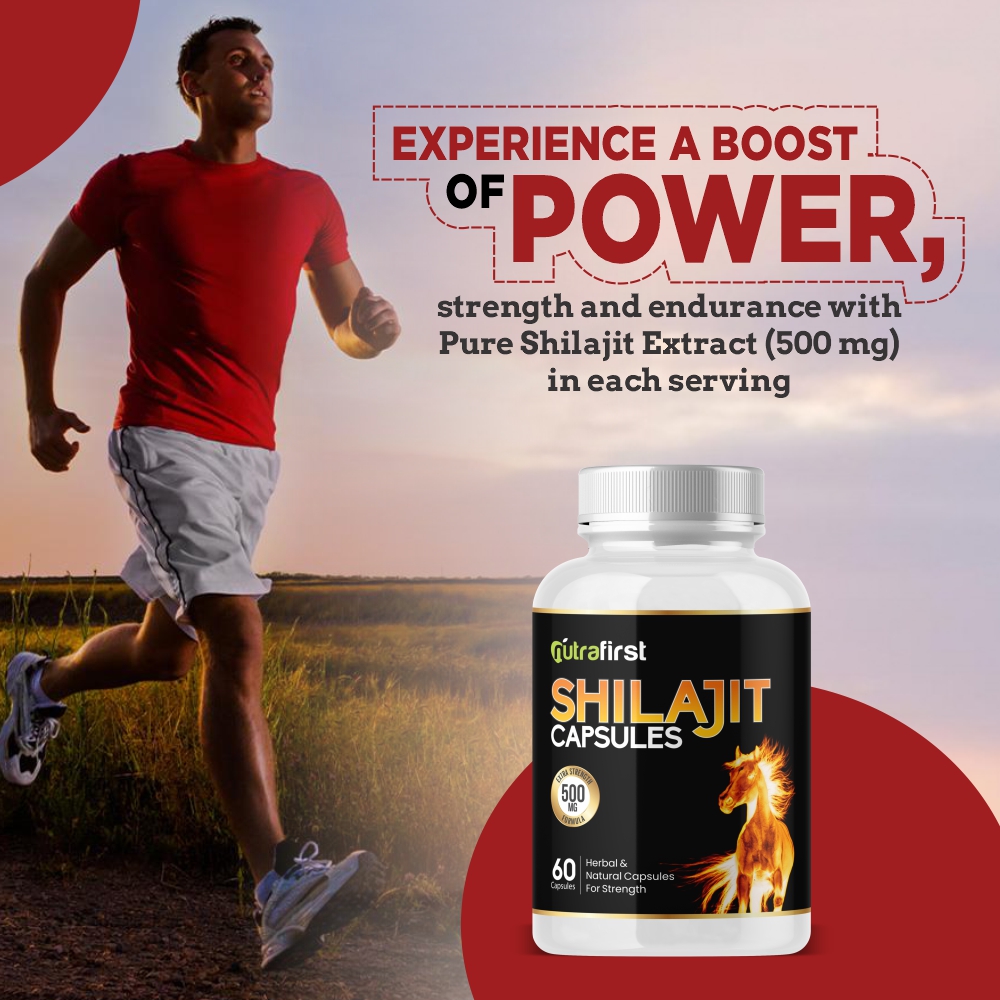 NutraFirst Shilajit Extract Capsules For Men And Women (3 Bottles Pack)