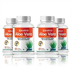 Aloe Vera (60 Capsules) – 6 Bottles Pack