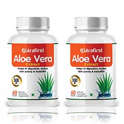 Aloe Vera (60 Capsules) – 3 Bottles Pack