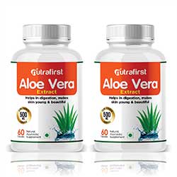 Aloe Vera (60 Capsules) – 6 Bottles Pack